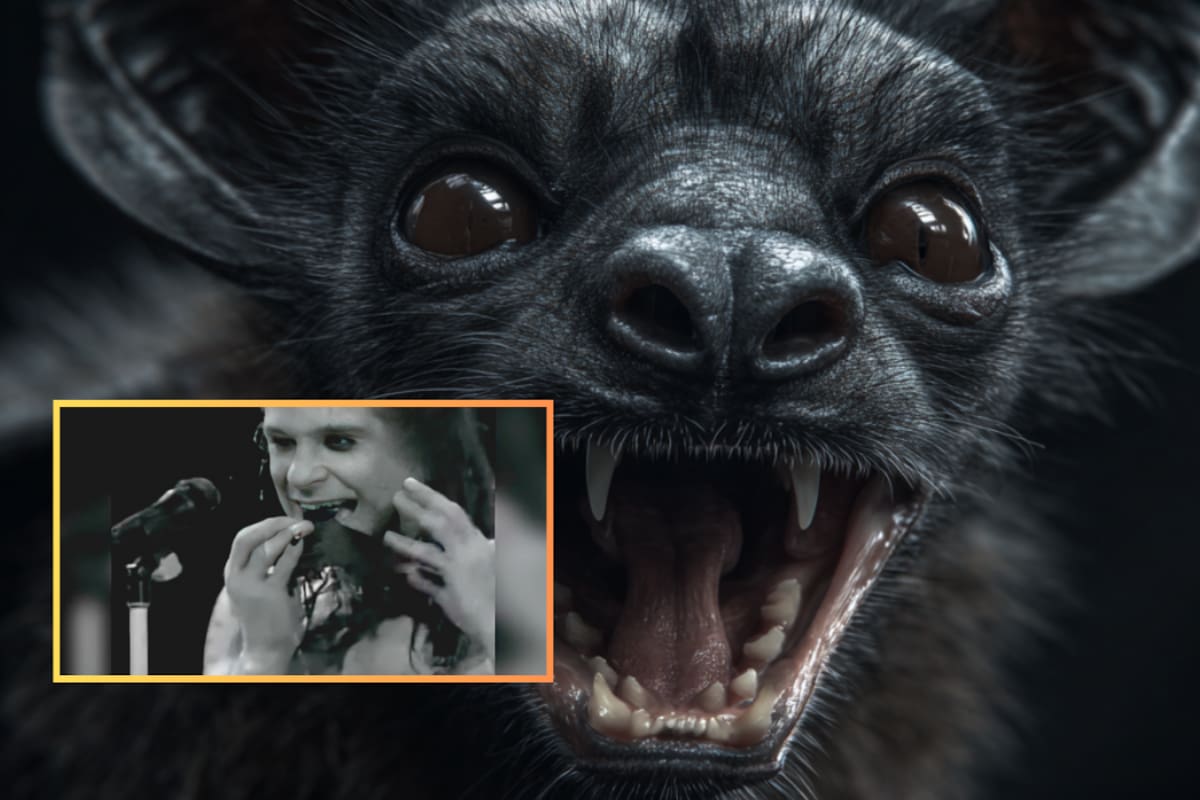 ¿Qué pasaría si mordieras un murciélago como lo hizo Ozzy Osbourne? Esto dice la ciencia