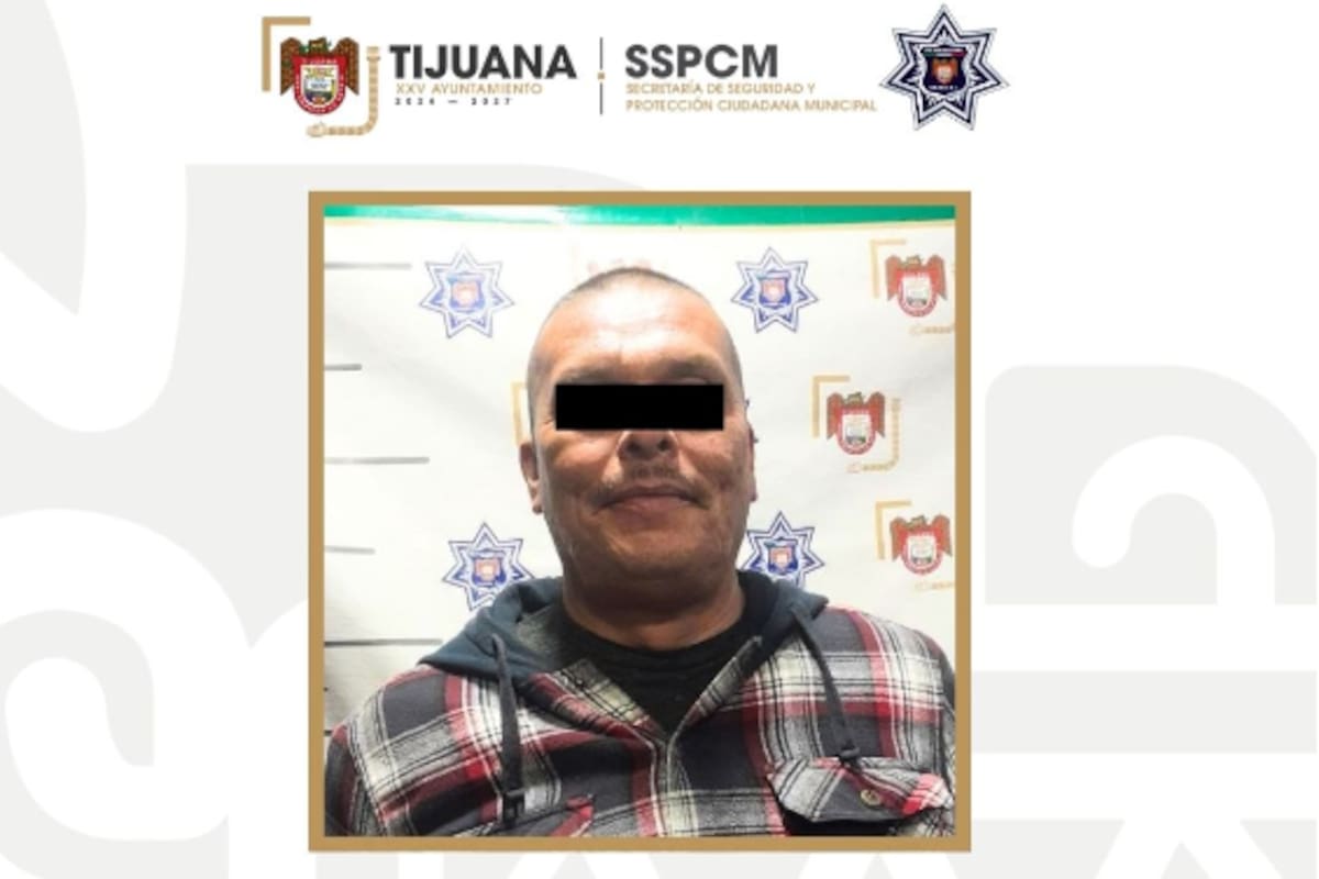 Detienen a hombre por agredir a su pareja en la colonia El Tecolote