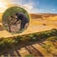 Once países africanos llevan 18 años construyendo una muralla viva de 8 mil kilómetros de árboles para frenar el avance del desierto del Sahara pero solo han logrado completar el 18 por ciento del proyecto