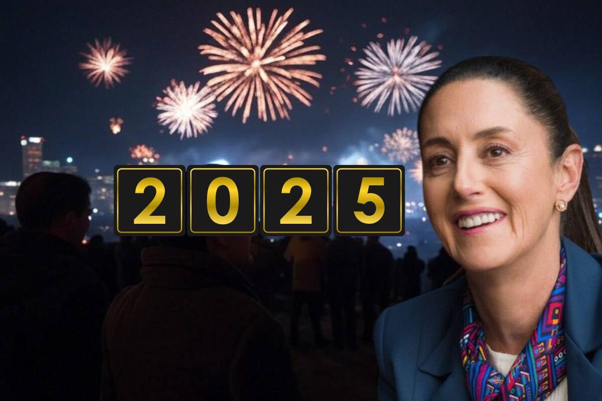 Claudia Sheinbaum se compromete a que 2025 sea un año de bienestar para todos los mexicanos