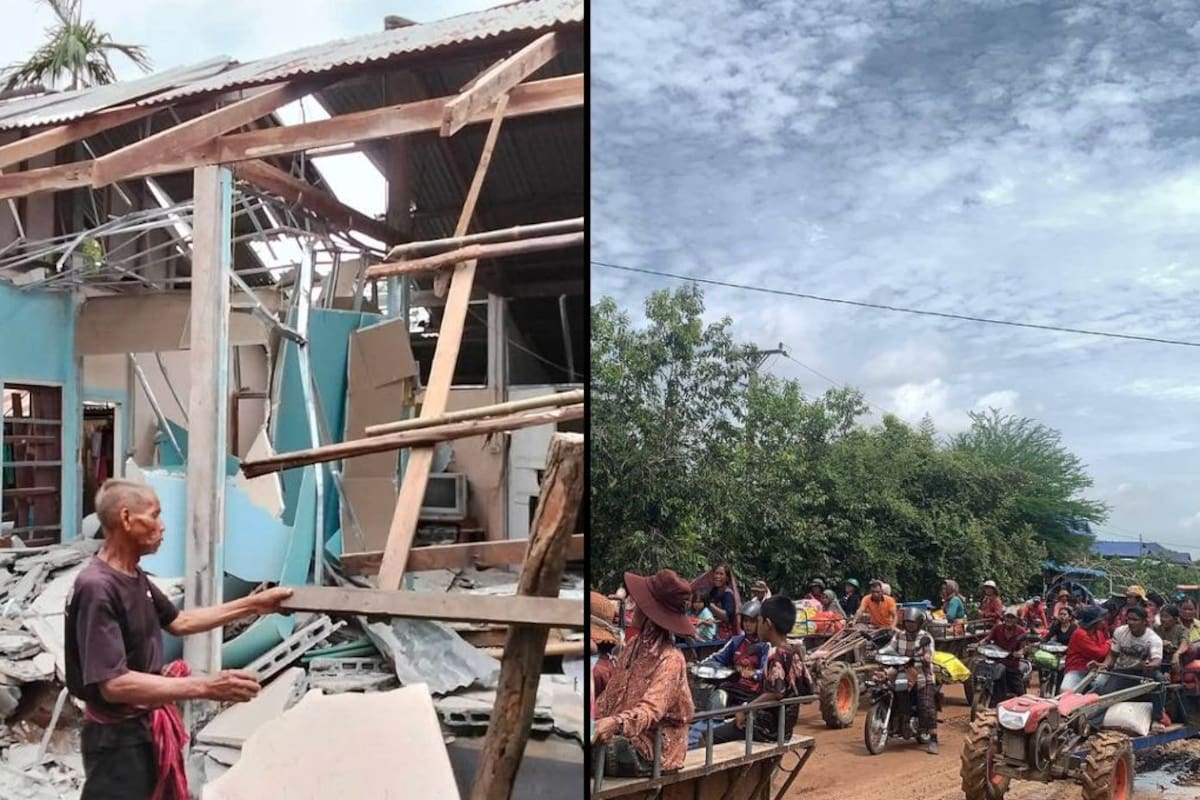 Tailandia y Camboya acuerdan un alto el fuego tras cinco días de combates fronterizos que dejaron 36 muertos y más de 200 mil desplazados