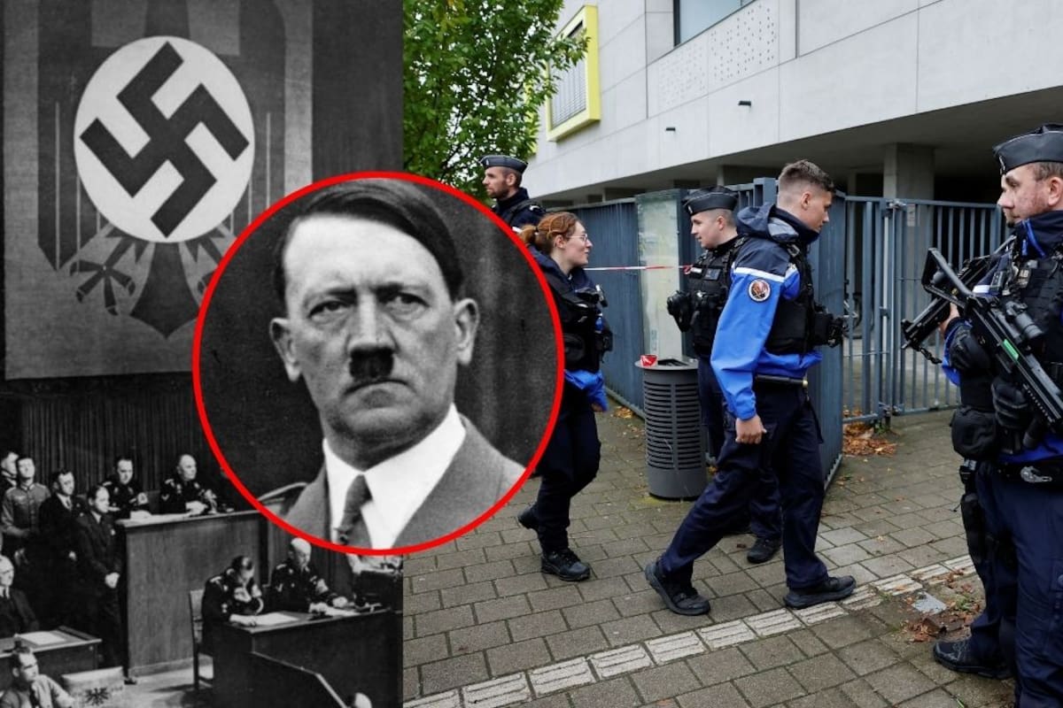 Estudiante de 14 años admirador de Hitler apuñala a su profesora en Francia e intenta quitarse la vida tras ser detenido