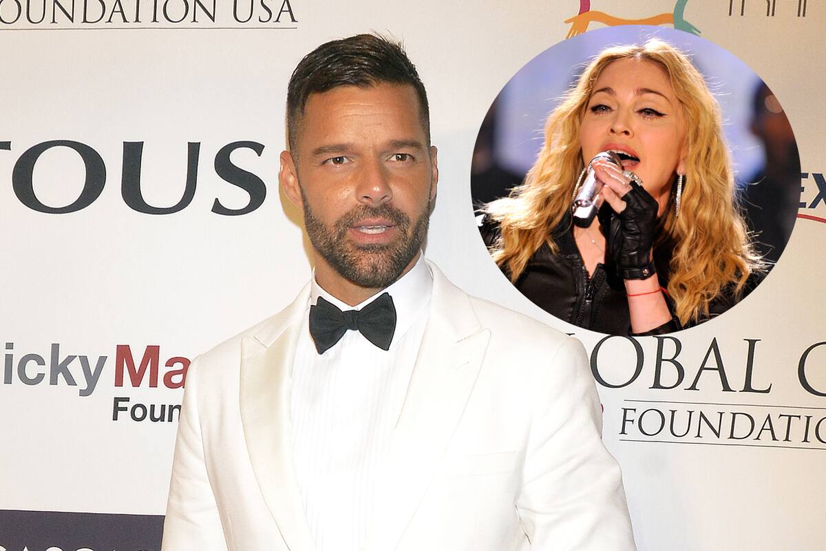 Ricky Martin rememora su primer encuentro con Madonna