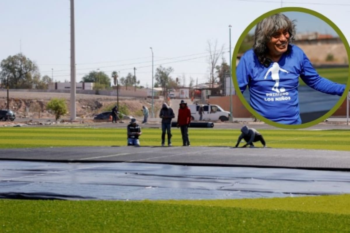 Un basurero se convierte en campo de fútbol gracias a un profesor jubilado: la historia del profe “Calalo” y su motivación por los niños