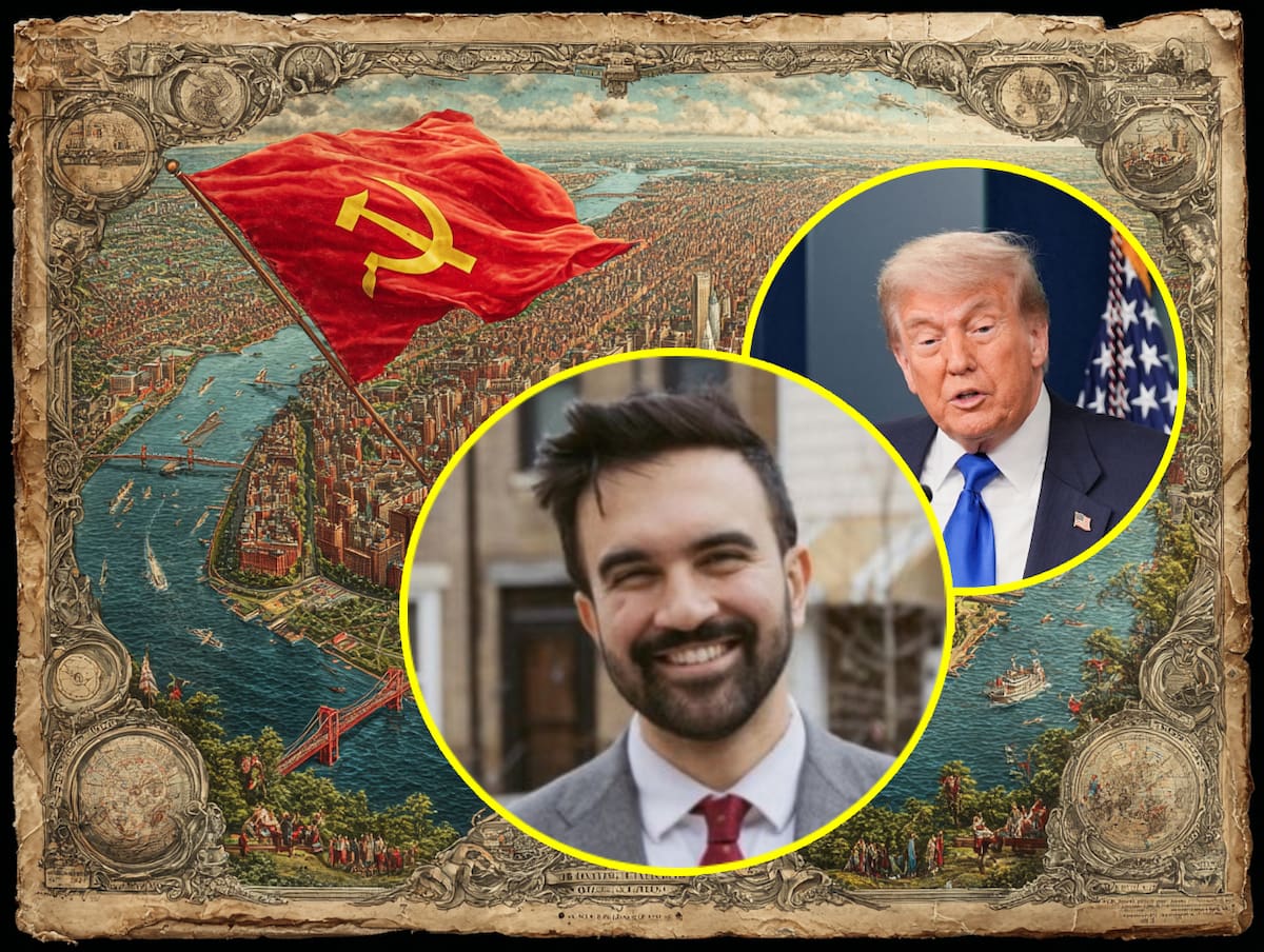 Trump tachó a Zohran Mamdani de comunista.