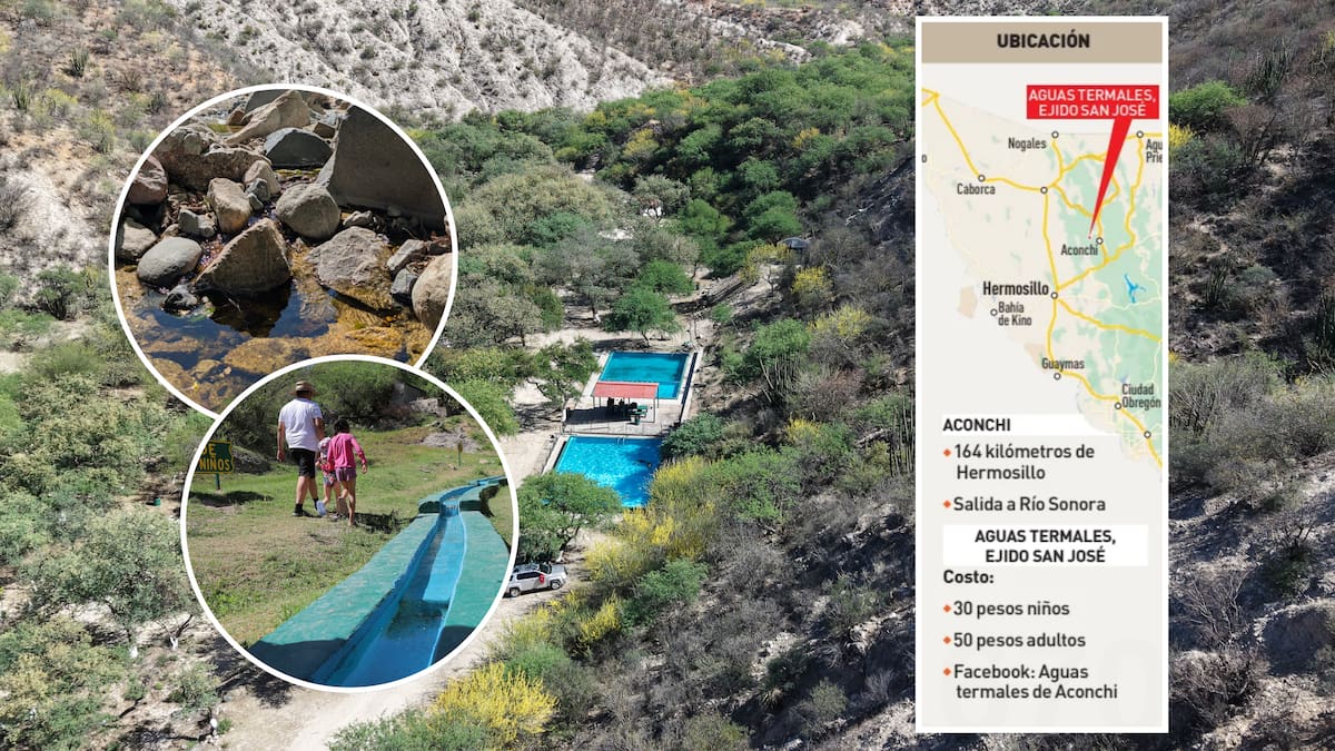 Aguas Termales de Aconchi atraen a familias y visitantes por su combinación de diversión y propiedades terapéuticas a solo 2 horas de Hermosillo