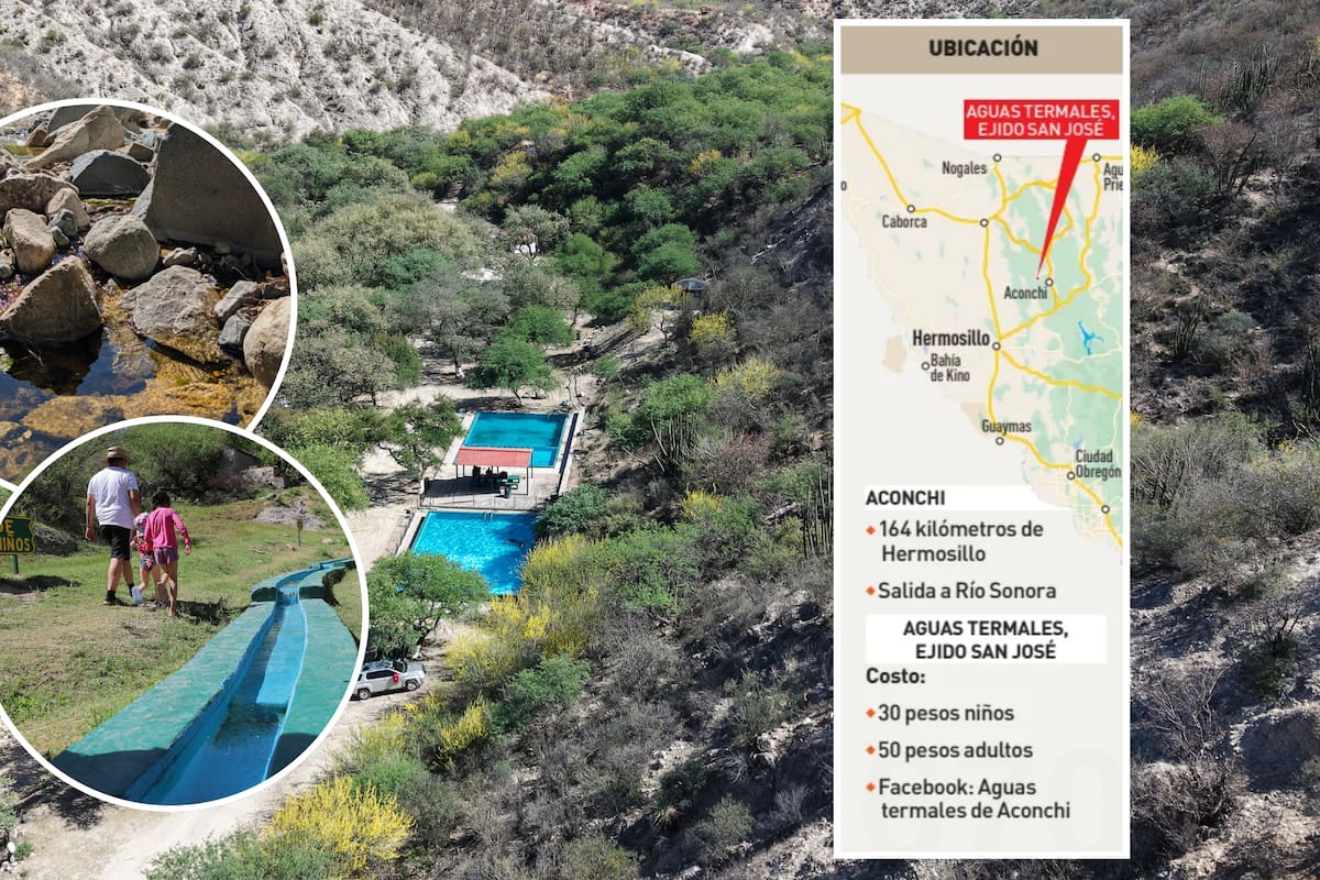 Aguas Termales de Aconchi atraen a familias y visitantes por su combinación de diversión y propiedades terapéuticas a solo 2 horas de Hermosillo