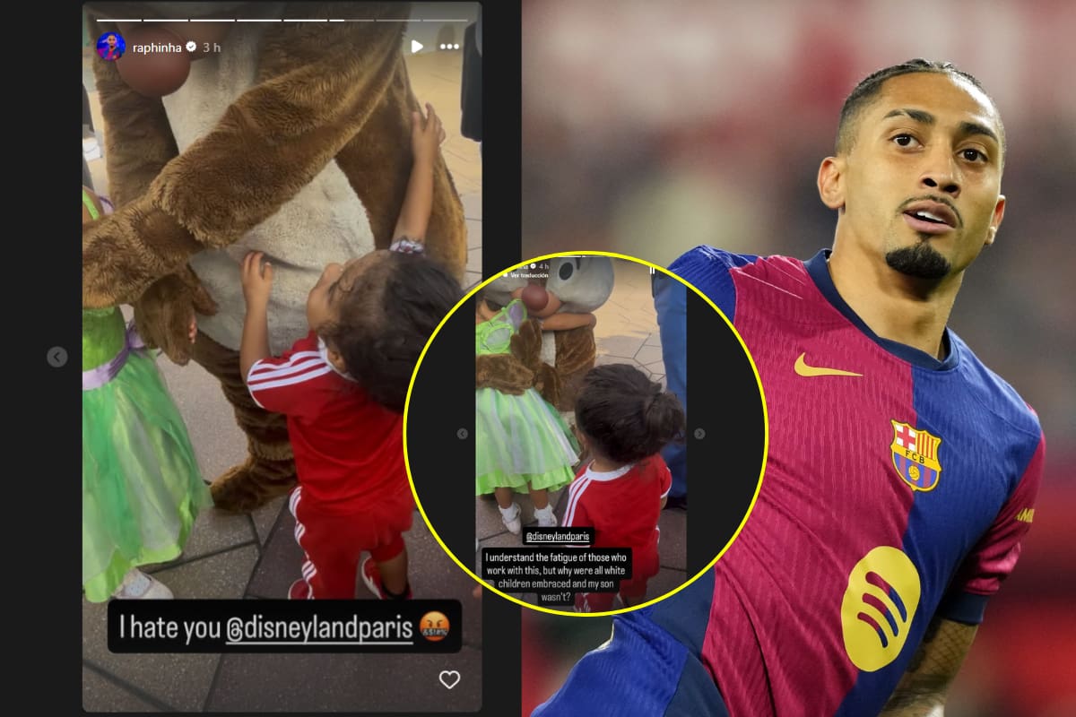 Estrella del Barcelona explotó contra Disneyland París por racismo y discriminación sobre su hijo
