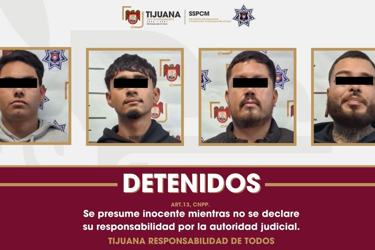 Detienen a cuatro personas por graffiti en domicilio