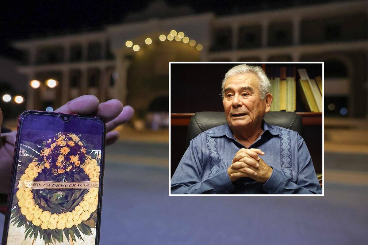 “Respeto la libertad de los ciudadanos de manifestarse”: Magistrado del STJ de Sonora sobre corona fúnebre depositada en el Poder Judicial