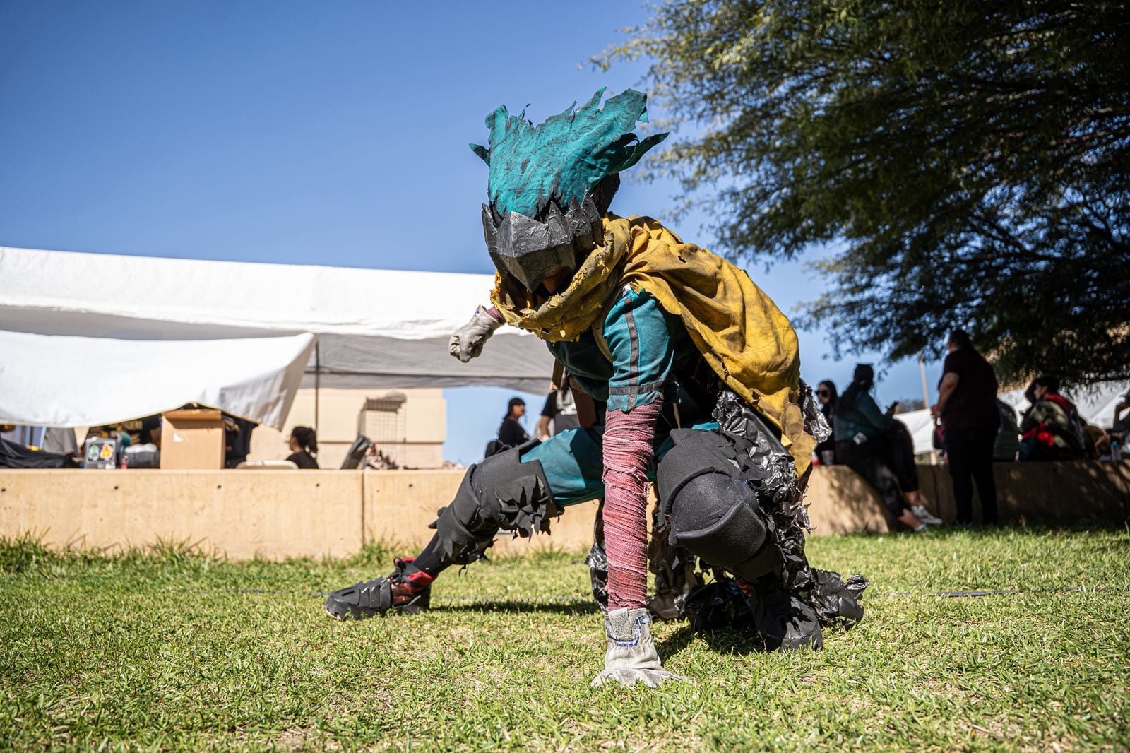 La Expo Shibuya congregó a aficionados del anime y la cultura japonesa en el CEART Tijuana, con pasarela de cosplay, venta de artículos y la participación de personajes inspirados en series populares. Foto: Border Zoom
