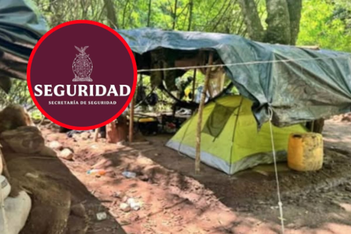 Desmantelan campamento del crimen organizado en la sierra de Mazatlán