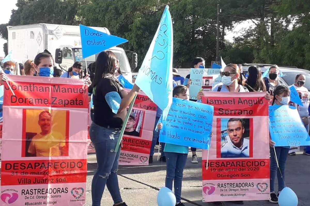 Invitan a marcha por los desaparecidos en Obregón; será este 30 de agosto