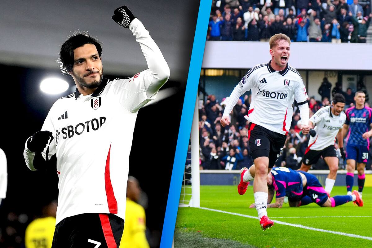 Raúl Jiménez asiste el gol de la victoria del Fulham