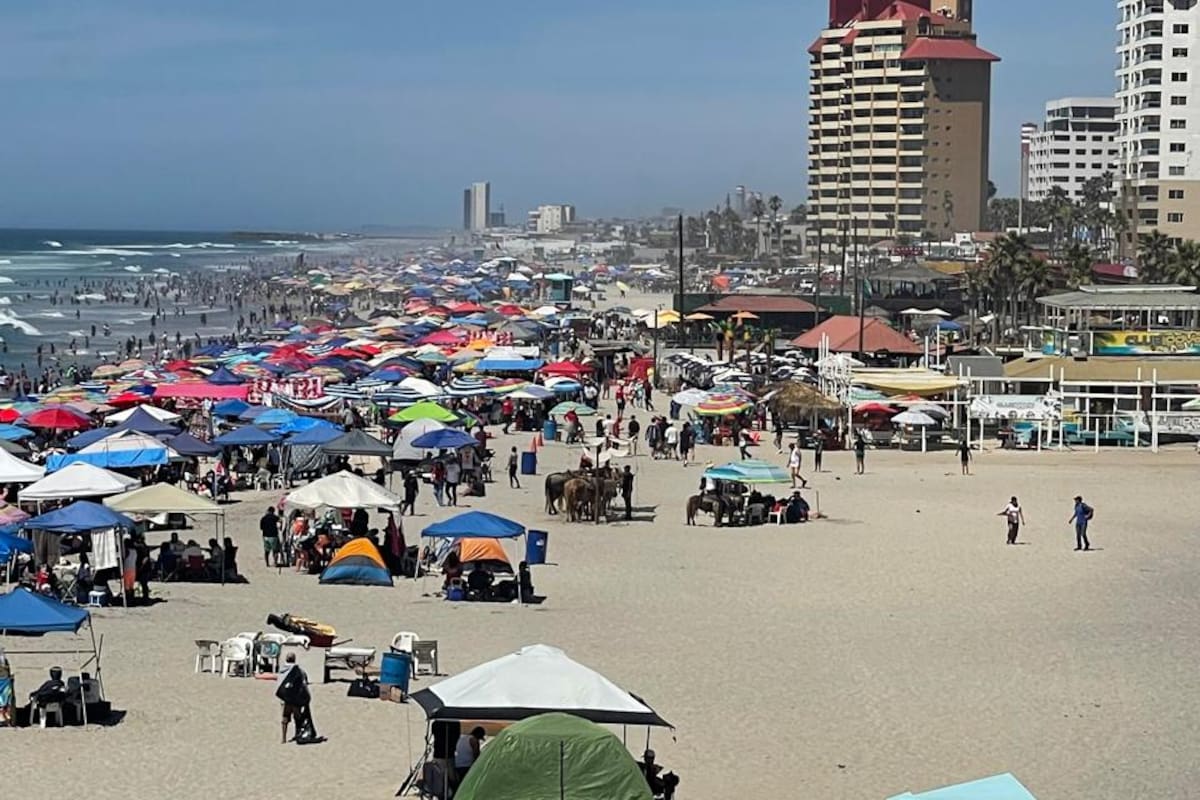 Playas de Rosarito alcanzan los 20 mil bañistas; autoridades reportan saldo blanco