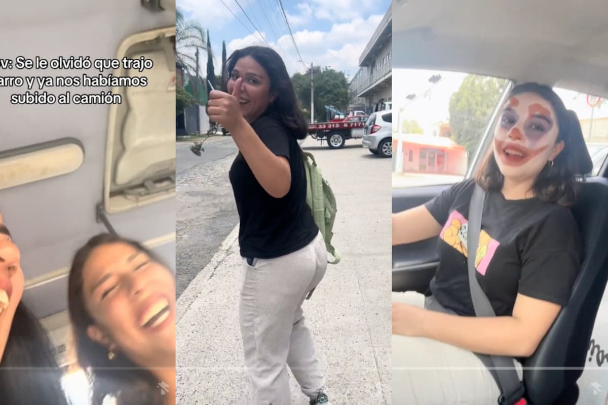 Jóvenes olvidan que salieron en auto: ¡intentaron regresar a casa en transporte público! | VIRAL