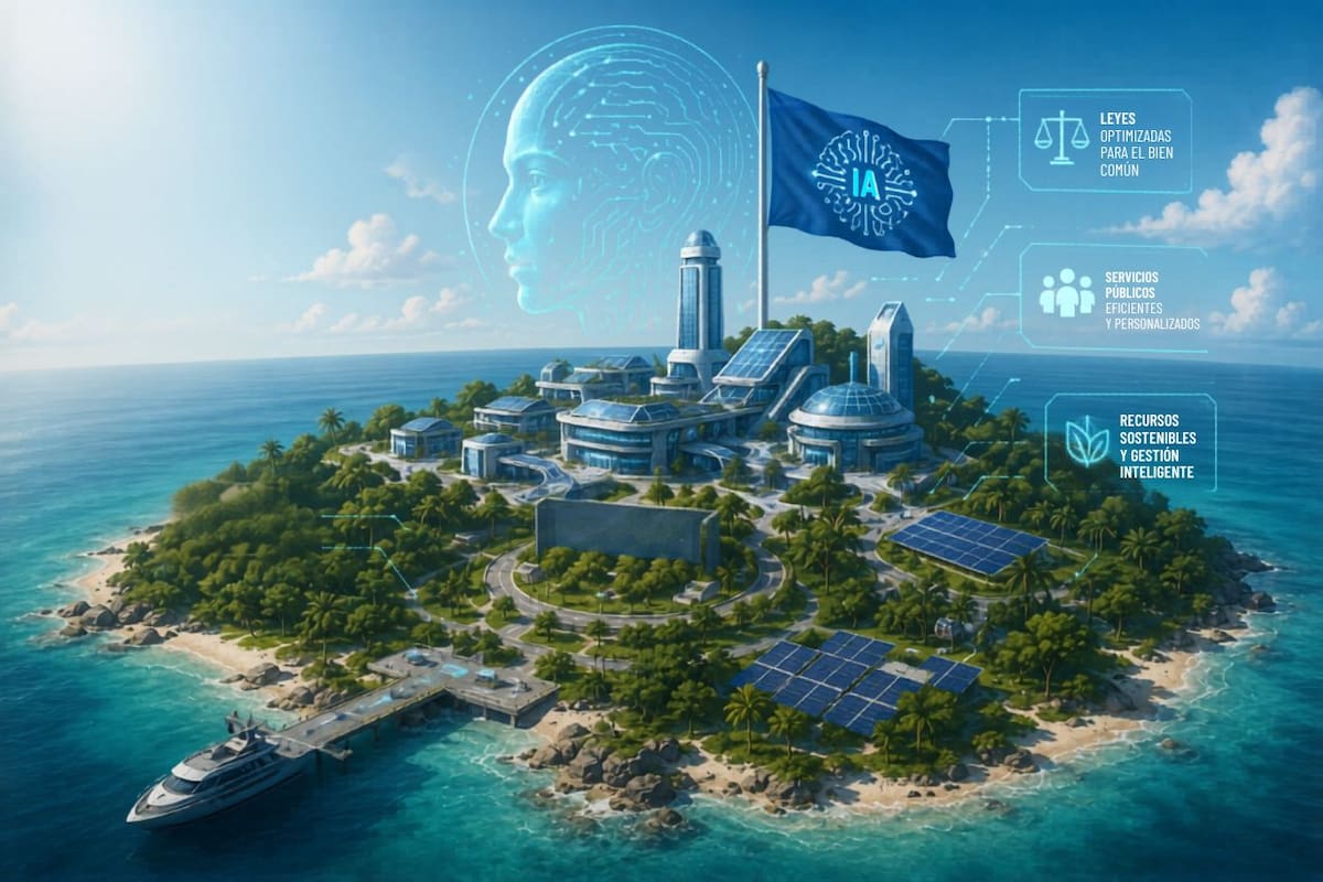 ¿Un país gobernado por inteligencia artificial? El proyecto que busca crear una nueva nación en el mar
