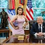 Trump llama “hot” a Nicki Minaj durante discurso en la Casa Blanca y desata reacciones