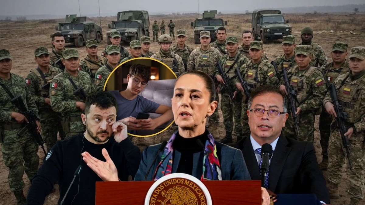 Están reclutando a niños y adolescentes de México, Colombia y Ucrania para participar en conflictos armados, prometiendo dinero, pertenencia y reconocimiento a través de redes sociales, según una investigación internacional