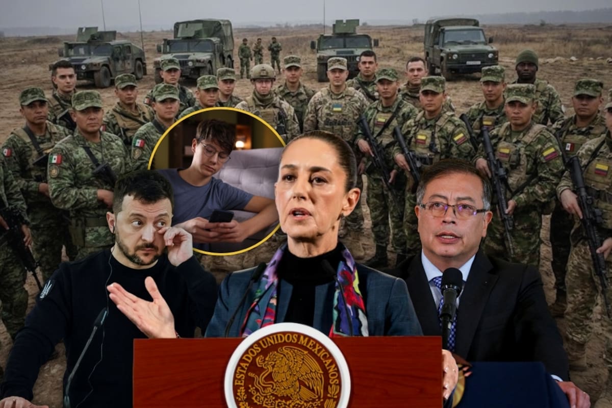 Están reclutando a niños y adolescentes de México, Colombia y Ucrania para participar en conflictos armados, prometiendo dinero, pertenencia y reconocimiento a través de redes sociales, según una investigación internacional