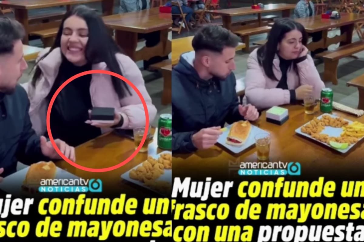Creyó que recibiría un anillo, pero era mayonesa: la confusión que se volvió viral
