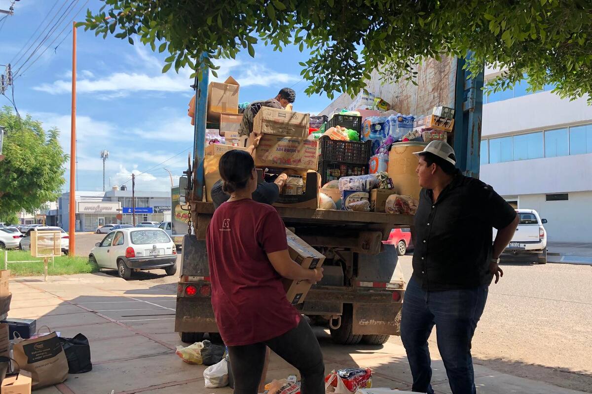 Manda Diócesis de Ciudad Obregón apoyo para damnificados de Empalme