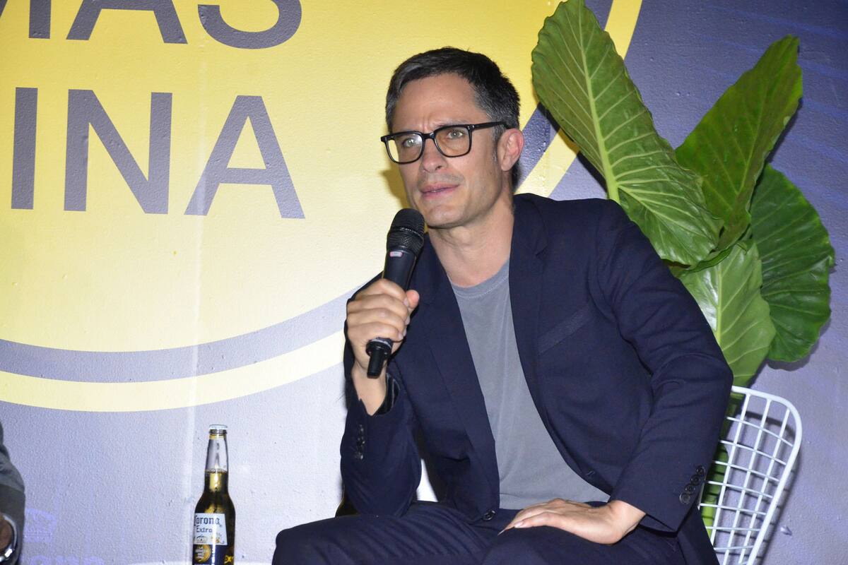 Gael García presenta proyecto en México tras su éxito en Cannes