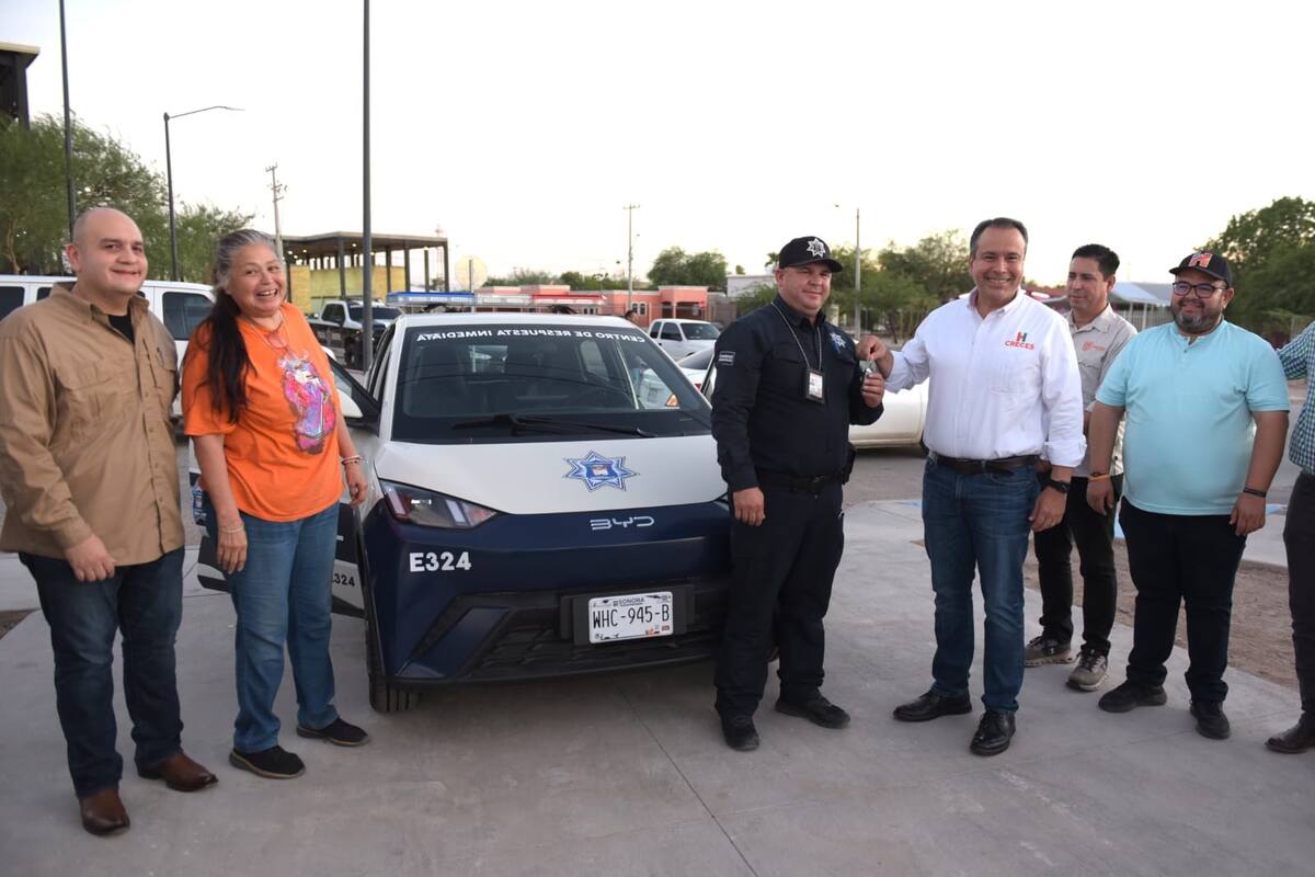 Entrega “Toño” Centro de Respuesta Inmediata en colonia Las Minitas