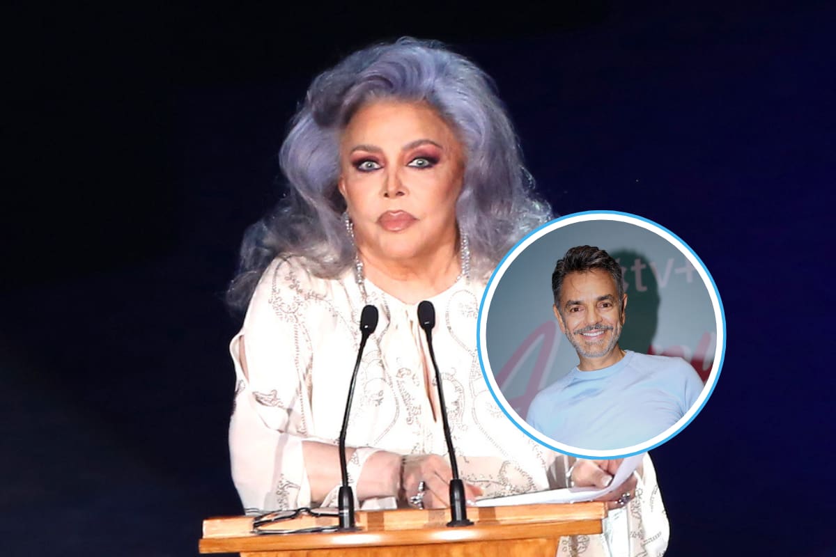 Eugenio Derbez entrega a Verónica Castro el Premio Leyenda por 60 años de trayectoria en los Premios Aura