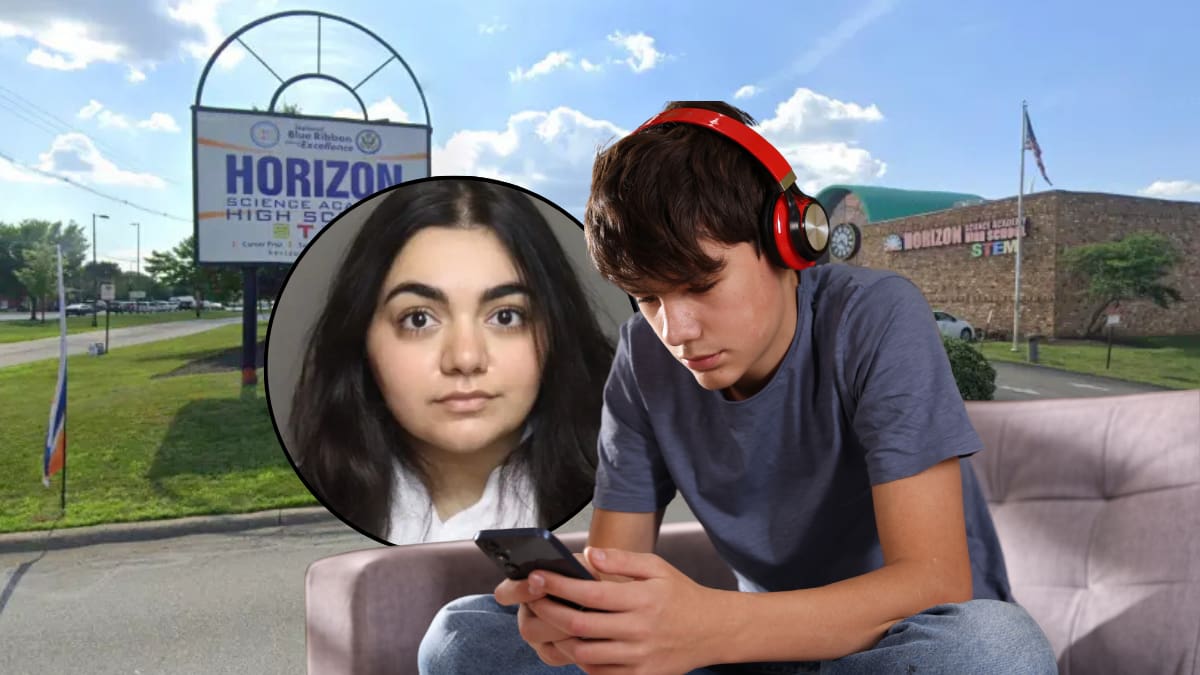 Una maestra de secundaria de 28 años fue acusada de sostener una relación sexual con un estudiante durante varios meses; los investigadores hallaron en su teléfono numerosos mensajes de texto de contenido perturbador.