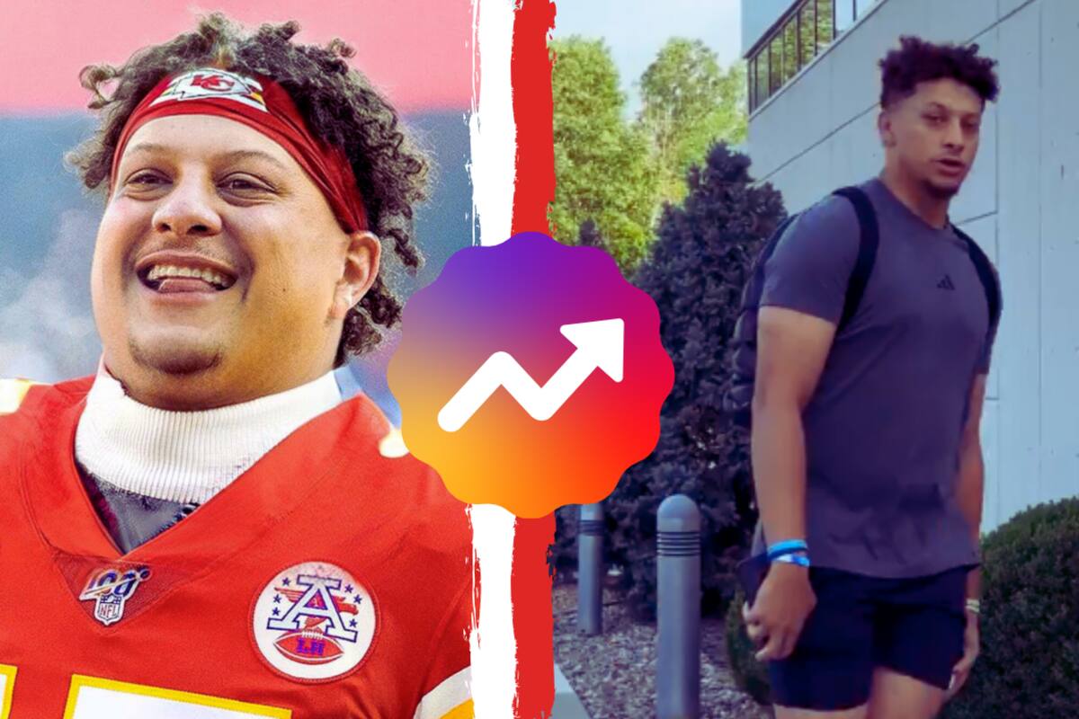 VIDEO: Patrick Mahomes regresa a los entrenamientos de los Chiefs y se hace viral en las redes sociales por su ‘Panza de Papá’