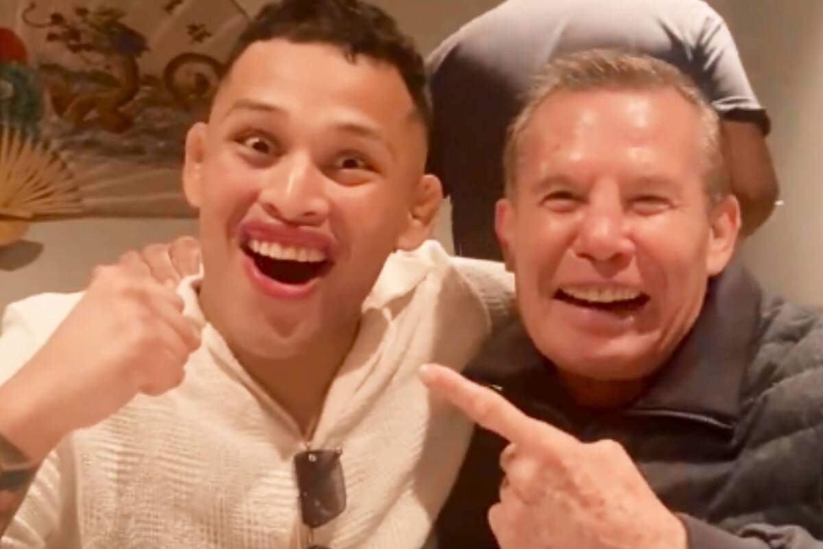 VIDEO: Julio César Chávez al fin “reconoce” que ‘Lazy Boy’ es su hijo perdido