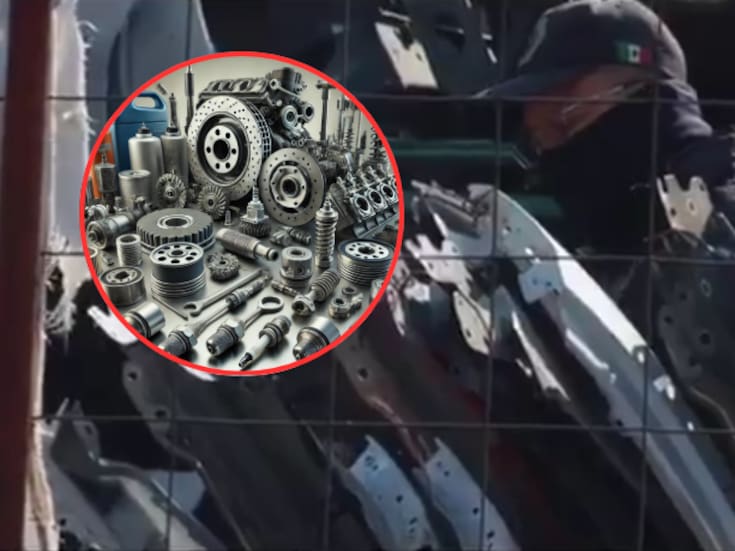 Operación Cazador asegura más de 1,800 toneladas de autopartes ilegales en cinco alcaldías de la Ciudad de México