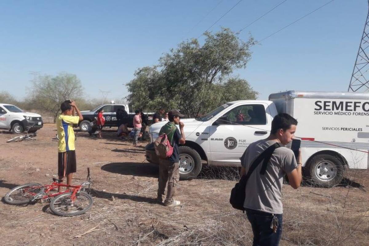 Localizan cuerpo semienterrado en baldío de la Berltrones