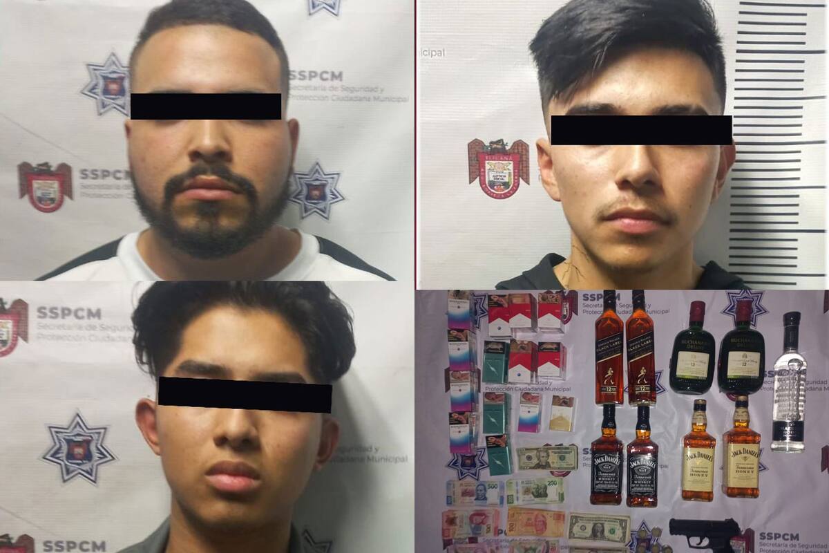 Desmantelan banda de asalta Oxxos tras operativo en distrito Playas de Tijuana