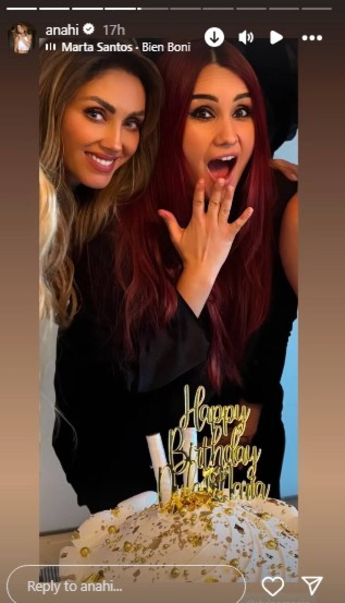 Anahí organizó una fiesta sorpresa para Dulce María / Instagram: @anahi