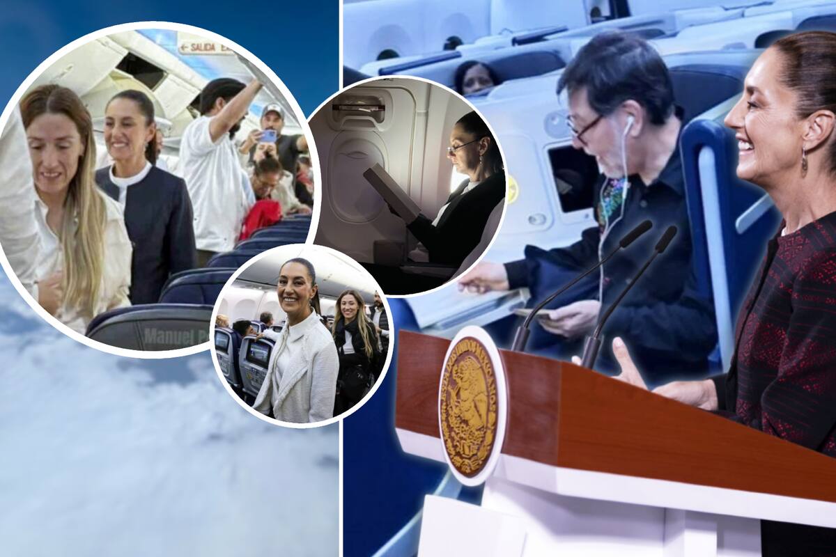 “Yo no vuelo primera clase, imagínense”: Sheinbaum reacciona al lujoso vuelo de Noroña a Europa, tras críticas a la “auteridad republicana”