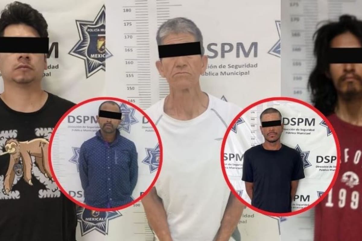 Caen cinco personas con órdenes de aprehensión durante operativos en Mexicali