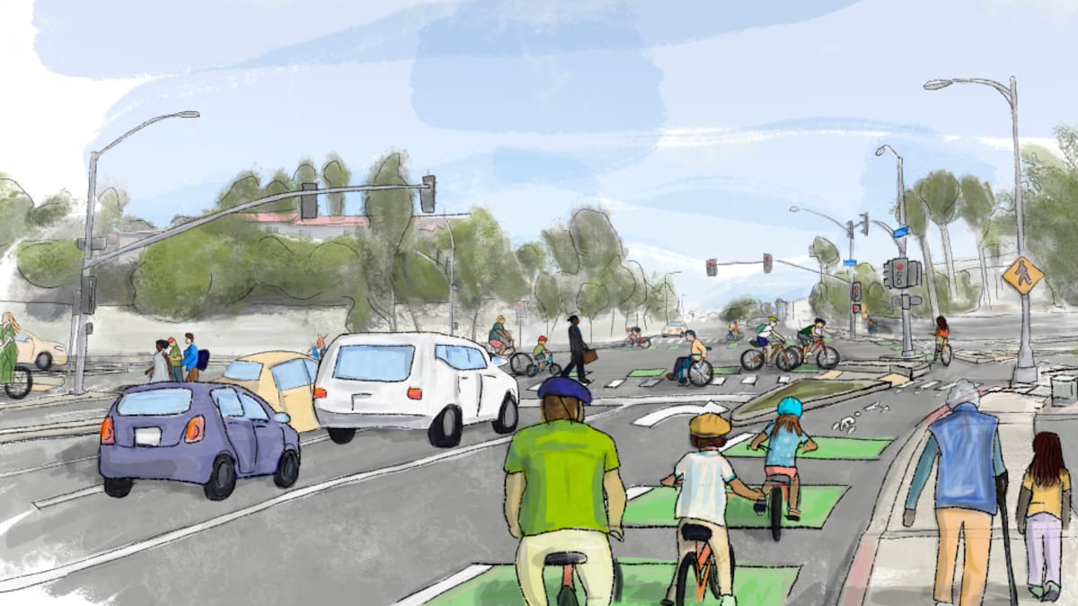 Inicia construcción de nuevo sendero ciclista en San Diego