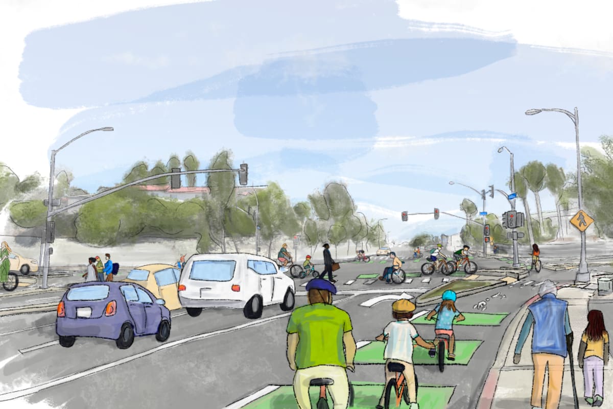 Inicia construcción de nuevo sendero ciclista en San Diego