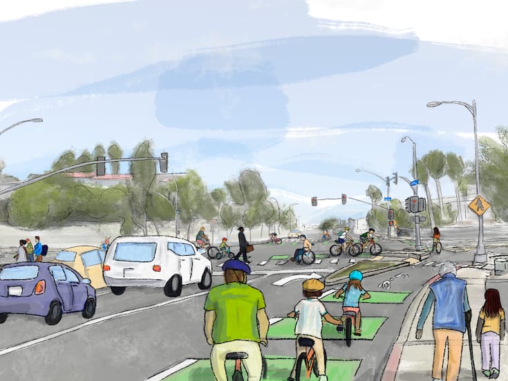 Inicia construcción de nuevo sendero ciclista en San Diego