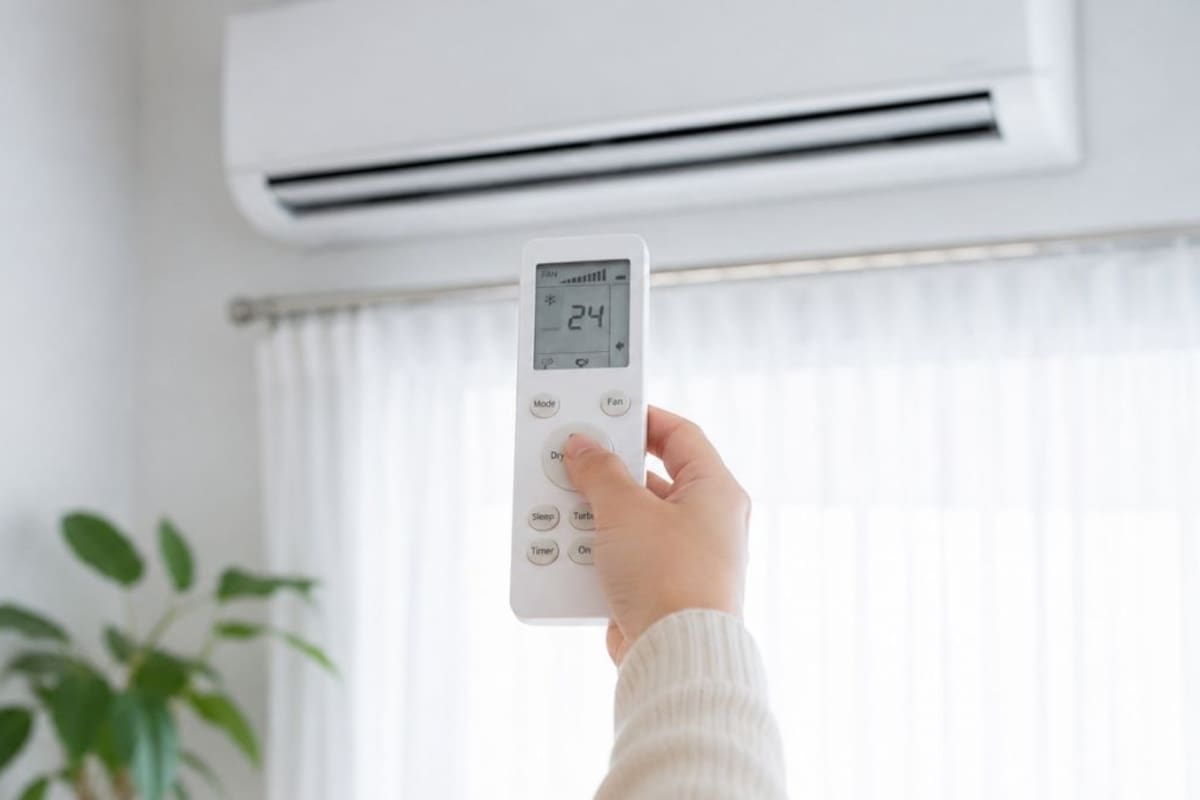 Los técnicos en aires acondicionados coinciden en que el modo “dry” consume menos energía eléctrica porque el compresor trabaja a menores revoluciones al restar la humedad de tu hogar
