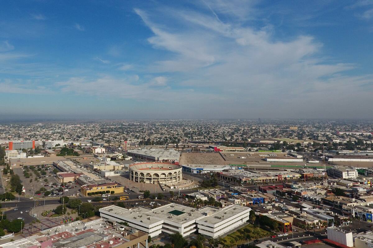 Amanece Mexicali con dañina calidad del aire