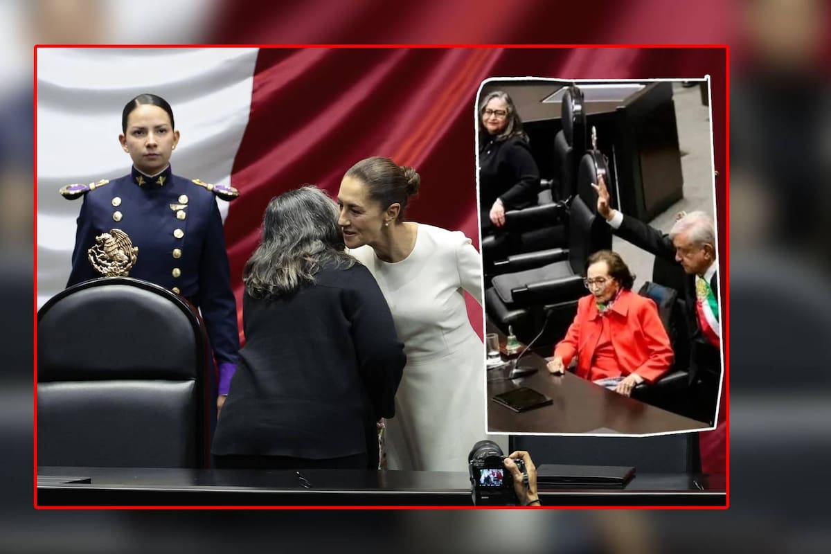 AMLO no saluda a Norma Piña, pero Sheinbaum sí; la ministra le aplaude