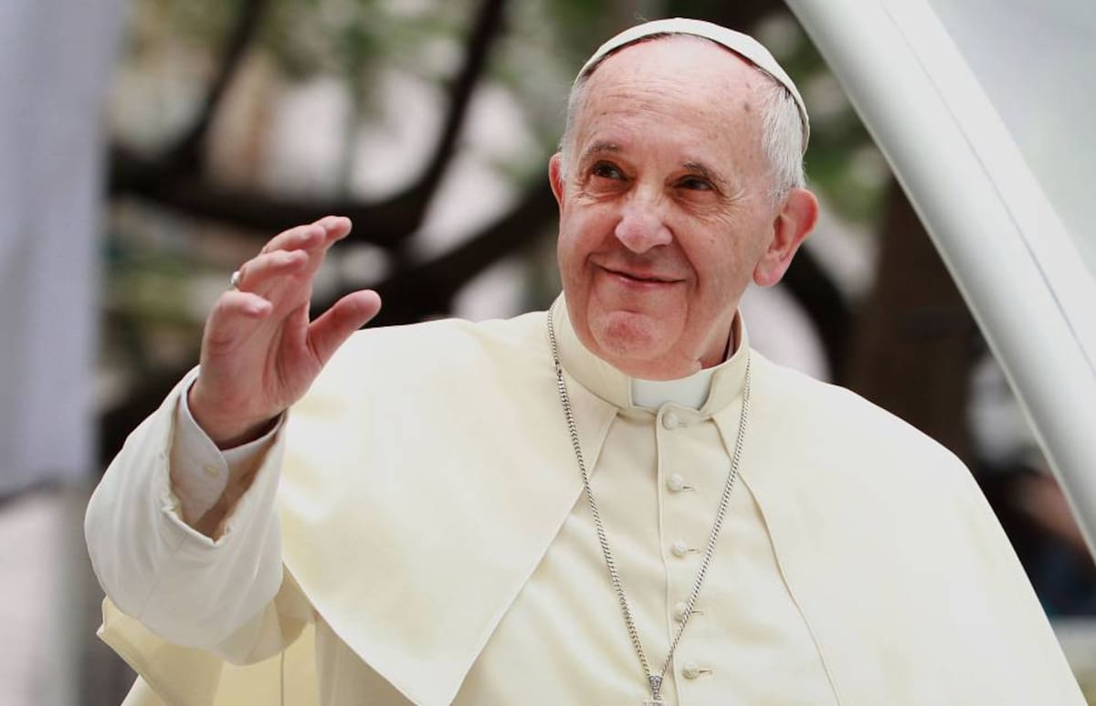 El motivo de la suspensión de la visita del Papa es por la situación registrada en California con los incendios.