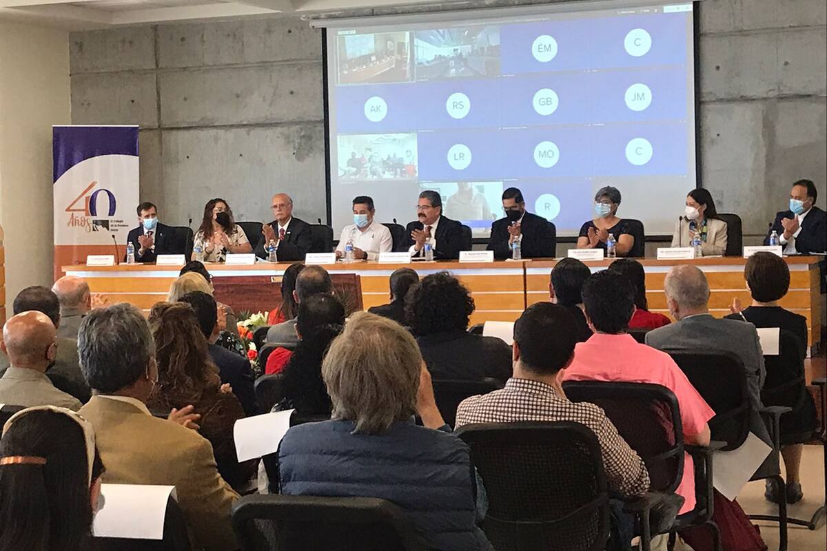 Reconoce Colef la trayectoria de su personal