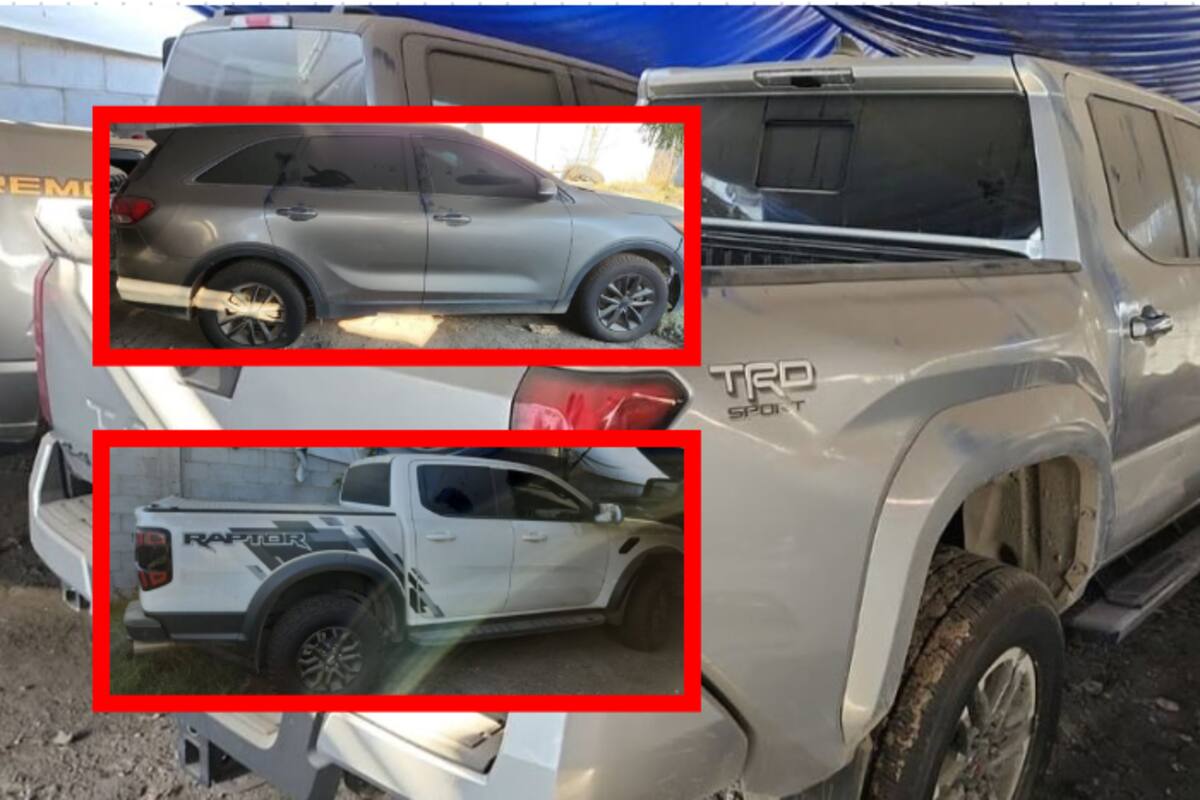 Aseguran 14 vehículos, armas y droga en operativo en Mazatlán