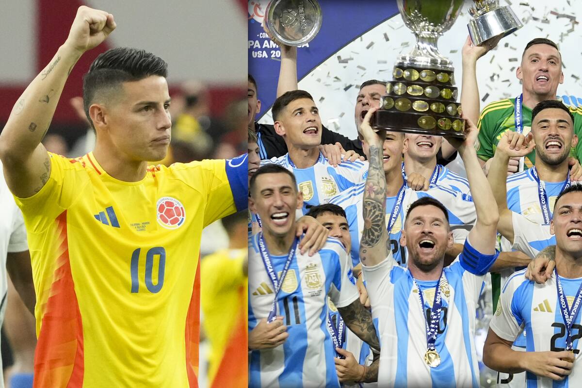 “A Argentina la ayudaron”: James Rodríguez declara porque Colombia no ganó la Copa América