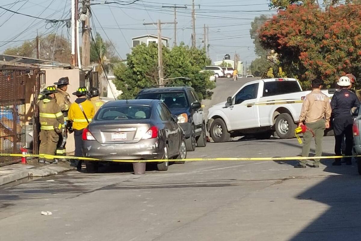 Mueren dos menores en un incendio en la colonia Francisco Villa