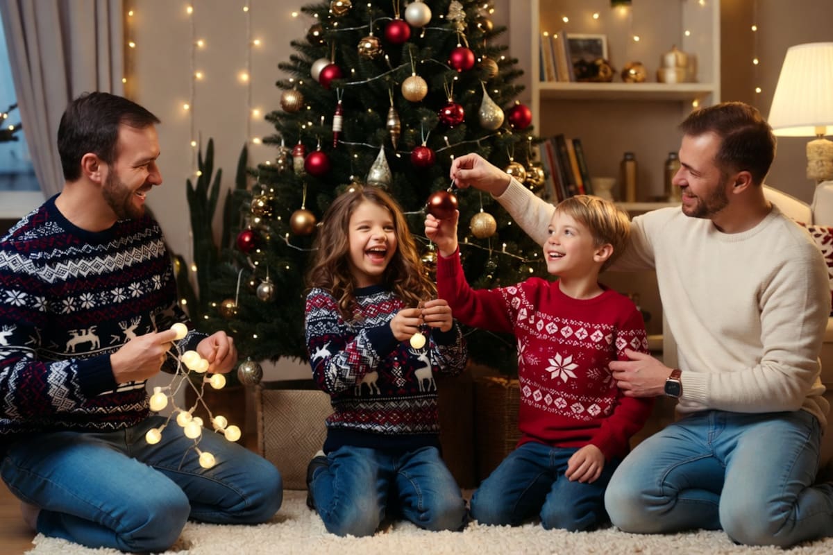 Juegos divertidos para disfrutar la Navidad en familia